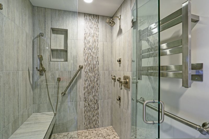 Contemporary Walk-In Shower Design